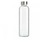 thumbnail image 5 of -Paquete de 6 botellas de agua de vidrio, botellas de vidrio transparente de 16 oz con tapas de acero inoxidable, botellas de vidrio reutilizables con tapas, botellas de jugo para jugos, batidos, té,, 5 of 5