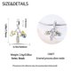 thumbnail image 4 of Dijes de joyería MICOO de plata esterlina 925 para pulseras y collar, 4 of 6