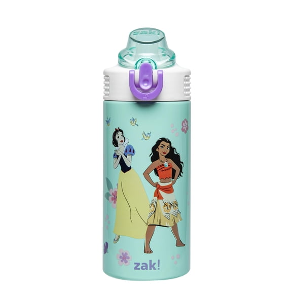 Botella de agua Zak Designs Disney Princess 414 mL de acero inoxidable