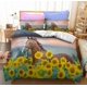 thumbnail image 1 of Sunflower Flowers Gift 0 BP0 Quilt Duvet Cover Set Bedspread3-Piece Bedding Set, 1 of 5