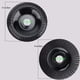 thumbnail image 2 of Disco de carburo para amolar madera, 2 unidades, 4 pulgadas, para tallar madera, plano y redondeado (negro), 2 of 7