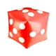 thumbnail image 1 of Juguetes Inflables Dados Divertidos Dados De Piscina Para Fiesta Favor Patio Hogar Rojo, 1 of 3