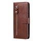 thumbnail image 1 of Funda con Cremallera para Xiaomi Redmi Note 9 PRO/PRO MAX, Carcasa Cartera de Cuero PU con Soporte y Tarjetero, 1 of 6