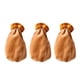 thumbnail image 2 of 3pieces pleuche piano sustain pedal cover foot sleeve protector pad camel, 2 of 5