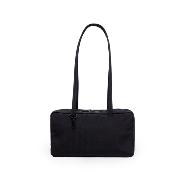 Bolsa Bowler de nylon negro reciclado BAGGU