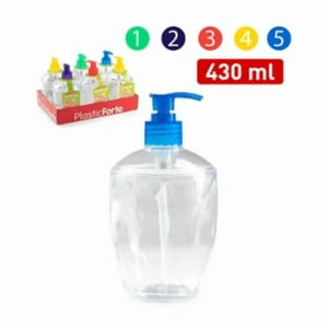 Genérico - Dosificador Jabon Transparente Ps 430Ml