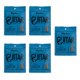 thumbnail image 5 of Juego de cuerdas para guitarra eléctrica de 5 paquetes, accesorio de reemplazo de guitarra RX15, 5 of 5
