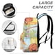 thumbnail image 4 of Sr. Magoo-theme Backpack, Campus style schoolbag Bookbag with Adjustable Shoulder Straps And Large Zip Compartment, Unisex Travel Bags.42x30x15cm, 4 of 6