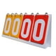 thumbnail image 3 of Flip Number Score Board Marcador Deportivo Para Baloncesto Voleibol Fútbol Amarillo Rojo, 3 of 5