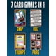 thumbnail image 3 of Juego de cartas SMART CARDS Trenes 50 cartas 7 juegos 5+ años, 3 of 8