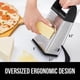 thumbnail image 5 of Rallador de queso Gorilla Grip XL de 4 lados con recipiente de acero inoxidable, 5 of 9