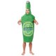 thumbnail image 2 of Botella de cerveza ligera Costume Rasta Imposta, color verde y blanco, 2 of 2