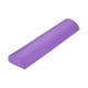 thumbnail image 1 of Rodillo De Espuma Medio Redondo Masaje Yoga Pilates Fitness Balance Yoga Púrpura 45cm, 1 of 3