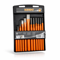 Juego De Puntos, Cinceles Y Botadores 12 Piezas Kendo 26544