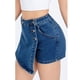 thumbnail image 2 of Short Tipo Mini Falda Juvenil Jeans Premium Elasticada 3017, 2 of 3