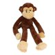 thumbnail image 1 of Juguete de peluche para múltiples mascotas que se balancean en forma de mono Safari con 5 chirriadores, 1 of 9