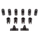 thumbnail image 3 of El hardware de los accesorios del 12pcs barco nylon fijó 7/8 "negro para la tapa de bimini de 3 pajaritas, 3 of 5