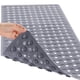 thumbnail image 1 of Alfombra para bañera y ducha Yimobra, antideslizante, con orificio de desagüe, 88 x 39 cm, color gris, 1 of 5