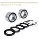thumbnail image 4 of Cojinete de rueda compatible con Honda TRX400 (1995-2003), TRX450 (1998-2004), TRX500 (2001-2009, 2011-2004) y TRX680 (2006-2021). Reemplaza el n.° 91051-HA7-651. 2 juntas antipolvo (40 x 58 x 7 + 38, 4 of 7