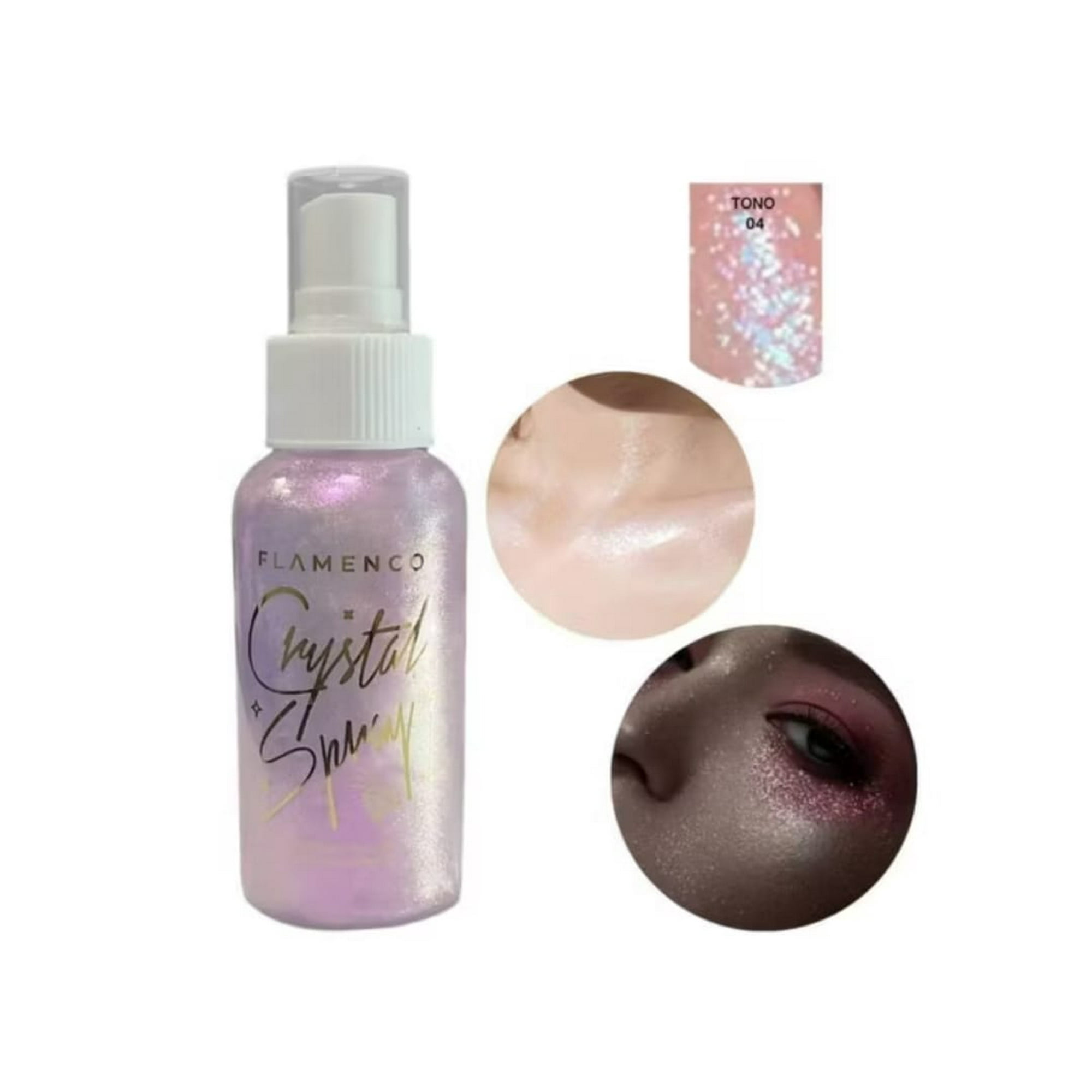 Flamenco - Spray Brillo Polvo De Hadas Para Cabello Y Cuerpo