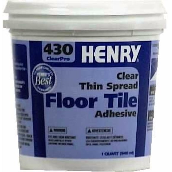 Floor Tile Adhesive Henry 430 ClearPro 946 ml