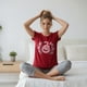 thumbnail image 2 of Pijama Mujer Algodón Estampado Snake rojo M, 2 of 7