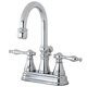 thumbnail image 1 of Grifo para lavabo Kingston Brass Naples de 4 pulgadas, instalación central, 1 of 3