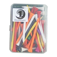 Magideal - 40 Uds. Accesorios De Tees De Golf, Mezcla De 4 Tamaños Diferentes, Herramienta De Práctica Duradera, Ayuda De Entrenamiento De Golf Para Hombres Y Mu