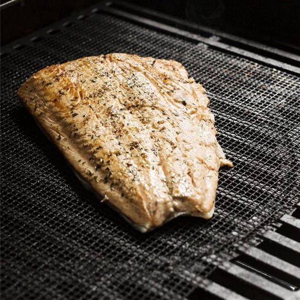 Upgrade Your Outdoor Grilling Experience with 3pcs Non-Stick PTFE Grilling Mesh Mats - Reusable BBQ Accessories for Round Grill Mesh, Perfect for Outdoor Cooking, Camping Picnic and More!