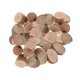 thumbnail image 2 of Rebanadas De Madera Adornos Bloques De Madera Para Decoraciones Triángulo De 0.79x0.59 Pulgadas, 2 of 5