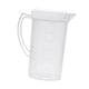 thumbnail image 1 of Jarra De Agua De Gran Capacidad, Transparente, Para Refrigerador, Jugos Y Bebidas, 1500 Ml, Color Blanco, 1 of 5