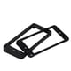 thumbnail image 3 of Curved Humbucker Pickups Marcos Montaje Anillos Para LP Electric Guitar Black, 3 of 3