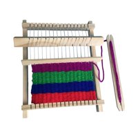 Magideal - Telar Diy Con Accesorios Creativos Juguetes Artesanales Educativos Máquina Tejida Telar Para Niños Principiantes