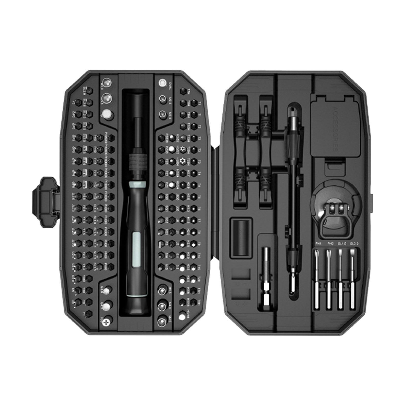 Magideal - Juego De Herramientas Electrónicas, Juego De Herramientas De Reparación Magnética, Minidestornillador Pequeño Multifuncional Para Gafas, Reloj, Contro