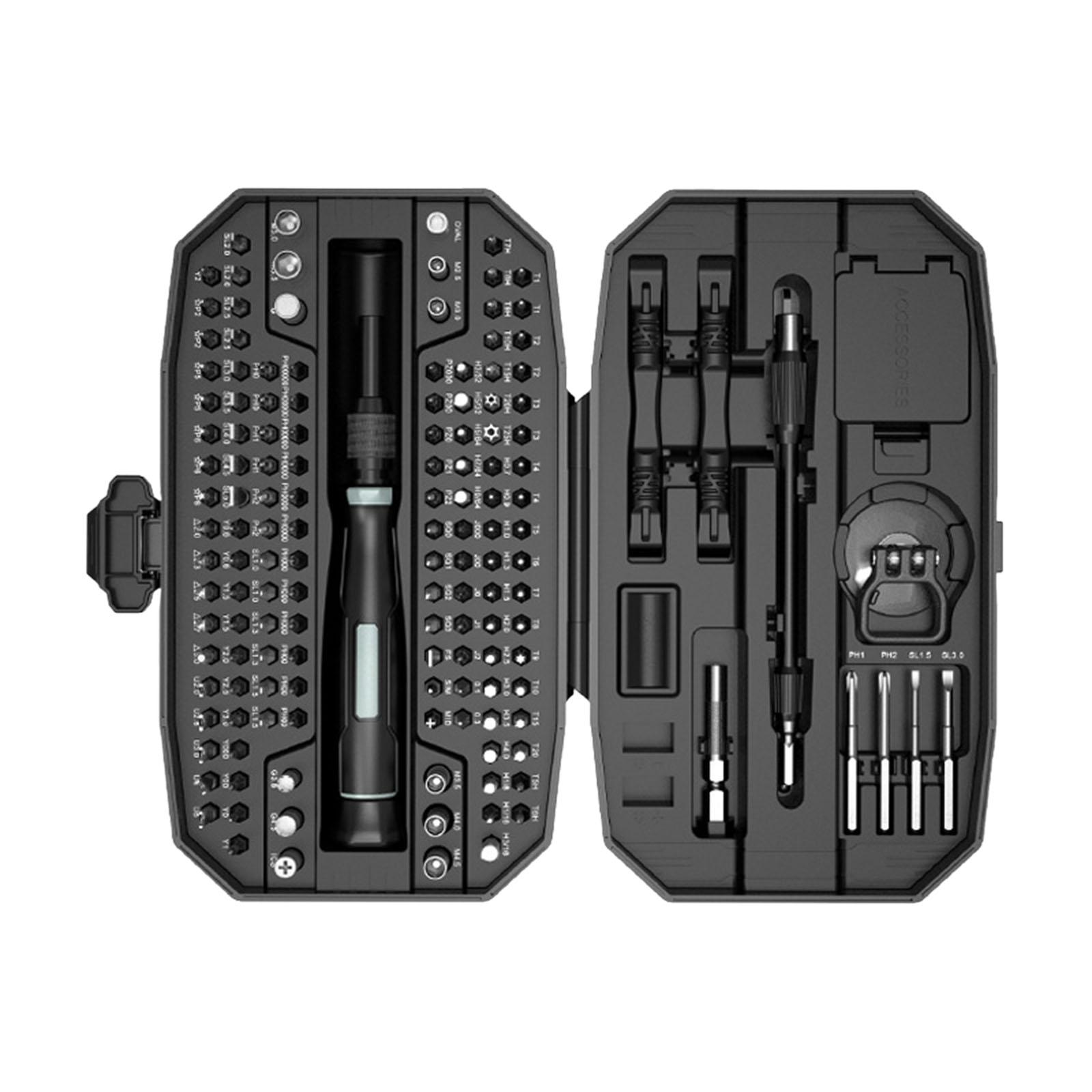 Magideal - Juego De Herramientas Electrónicas, Juego De Herramientas De Reparación Magnética, Minidestornillador Pequeño Multifuncional Para Gafas, Reloj, Contro