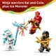 thumbnail image 5 of Bloques de Construcción LEGO NINJAGO 71864 Vehículos Combinados de Kai y Cole, 5 of 6