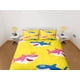 thumbnail image 2 of Juego De Funda Nórdica Infantil Milsleep Happy Sharks Amarillo, 2 of 3