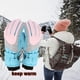 thumbnail image 2 of Guantes de invierno para niños y niñas, guantes de invierno para niños, niñas, nieve, resistentes al viento, deportes al aire libre, esquí., 2 of 5