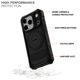 thumbnail image 2 of Funda Rokform para iPhone 17 Pro, resistente, magnética, negra, 2 of 9