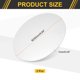 thumbnail image 2 of Uxcell 2Pcs Disco de Aluminio, 10"(250mm) Diámetro 0.04"(1mm) Grosor Hojas Redondas de Aluminio Placas de Círculo de Aluminio 5052 para Estampado de Metal, 2 of 6