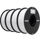 thumbnail image 1 of Filamento para impresora 3D Creality PLA de 1,75 mm, 4 kg, paquete de 4, blanco, 1 of 8