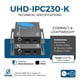 thumbnail image 5 of Extensor HDMI OREI UHD 4K@60Hz 70 m PoC HDMI 2.0, 5 of 9