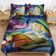 thumbnail image 1 of Alice in Wondenland 3 Piece Comforter Bedding 1 Set Super Soft Quilt Cover with 2 Pillowcases Funny Merch Movie Fans Gifts for Girls Boys Kids Adults, 1 of 5