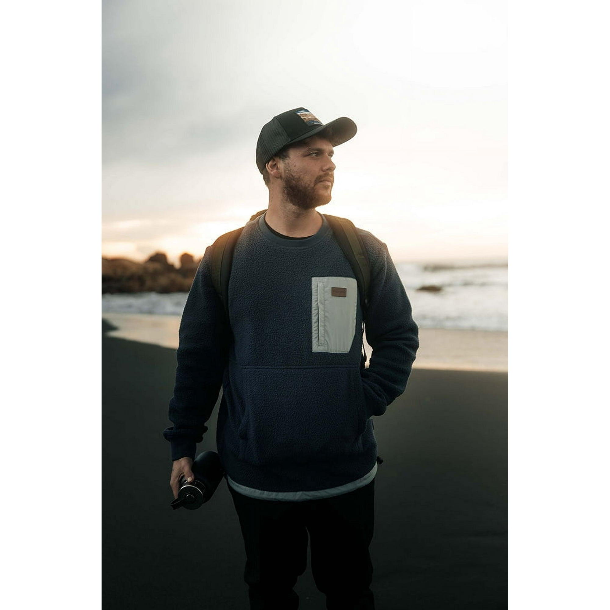 Polerón Frontier Azul Hombre Falcone