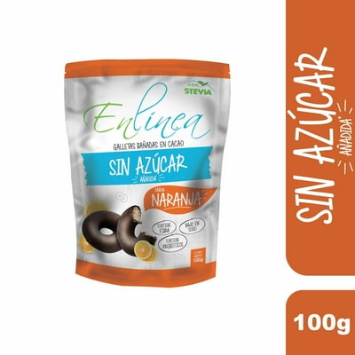Galleta Bañada Sabor Naranja 100 G En Línea