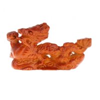 Bothyi - Estatua De Dragón Chino Tallada En Madera, Adorno Fengshui Para Regalo De Inauguración De La Casa, Estilo A