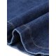 thumbnail image 5 of INSPIRE CHIC Chaqueta de Mezclilla de Manga Corta para Mujer Camisa Cuadrada con Botones Chaquetas de Jean Casual S Azul Oscuro, 5 of 6