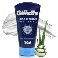 Crema De Afeitado Corporal Para Afeitar Cara Y Cuerpo 150 Ml Gillette