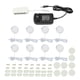thumbnail image 2 of Kit de Iluminación LED Bajo Gabinete con Adaptador US, 8 en 1, Blanco, 2 of 3