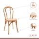 thumbnail image 3 of Comedor Mesa de Vidrio Rectangular 120x80 + 6 Sillas Amelia Vienna Madera Rattan - Natural, 3 of 4